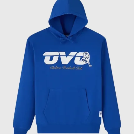 OVO x Chelsea Football Club Blue Pullover Fleece Hoodie