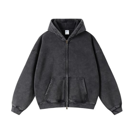 Oversized Zip Up Hoodie 1