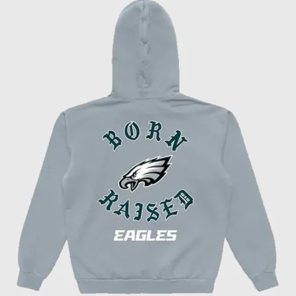 Philadelphia Eagles Born x Raised Grey Hoodie