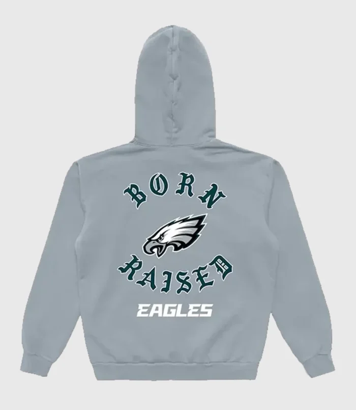Philadelphia Eagles Born x Raised Grey Hoodie