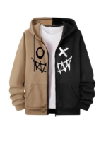 Premium Black And Brown Hoodie 1