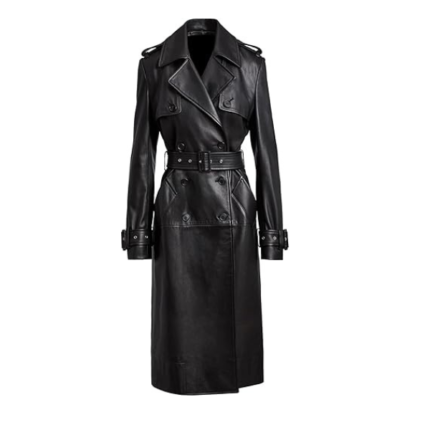Premium Black Trench Long Coat 1