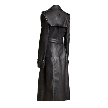 Premium Black Trench Long Coat 3