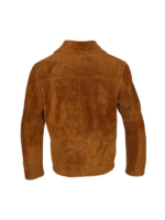 Premium Vintage Brown Suede Leather Jacket 1