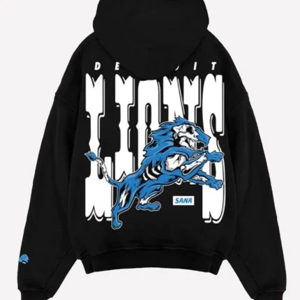 SANA x Detroit Lions Skeleton Hoodie