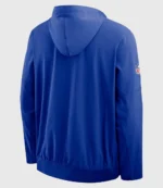 Royal Blue Seattle Seahawks Sideline Alt Pack Anorak Half-Zip Hoodie Jacket