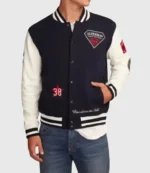 Cleveland Limited‑Edition Superman Force For Good x Lucky Brand Bomber Varsity Jacket