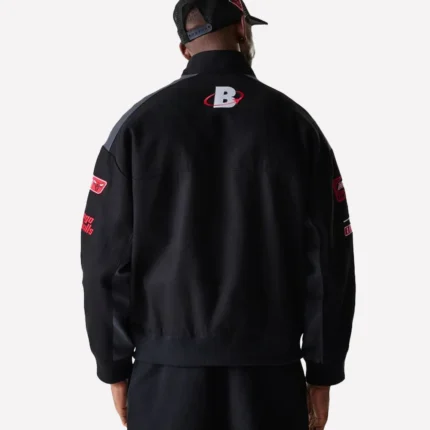 Chicago Bulls Motorsports Black Jacket