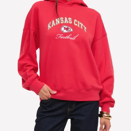 Kansas City Chiefs Abercrombie Sunday Pullover Red Hoodie