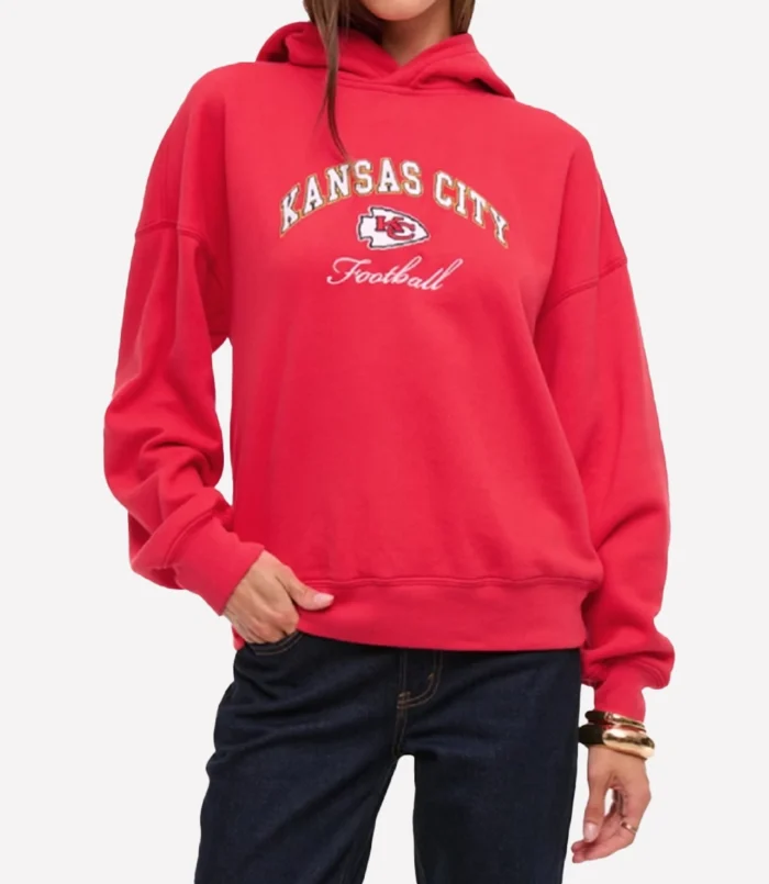 Kansas City Chiefs Abercrombie Sunday Pullover Red Hoodie