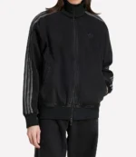 Adidas Originals Zip-up Black Denim Jacket