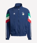 Adidas Originals Italy Night Indigo Zip-up Track Top Jacket