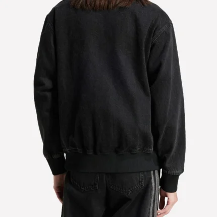 Adidas Originals Black Denim Jacket