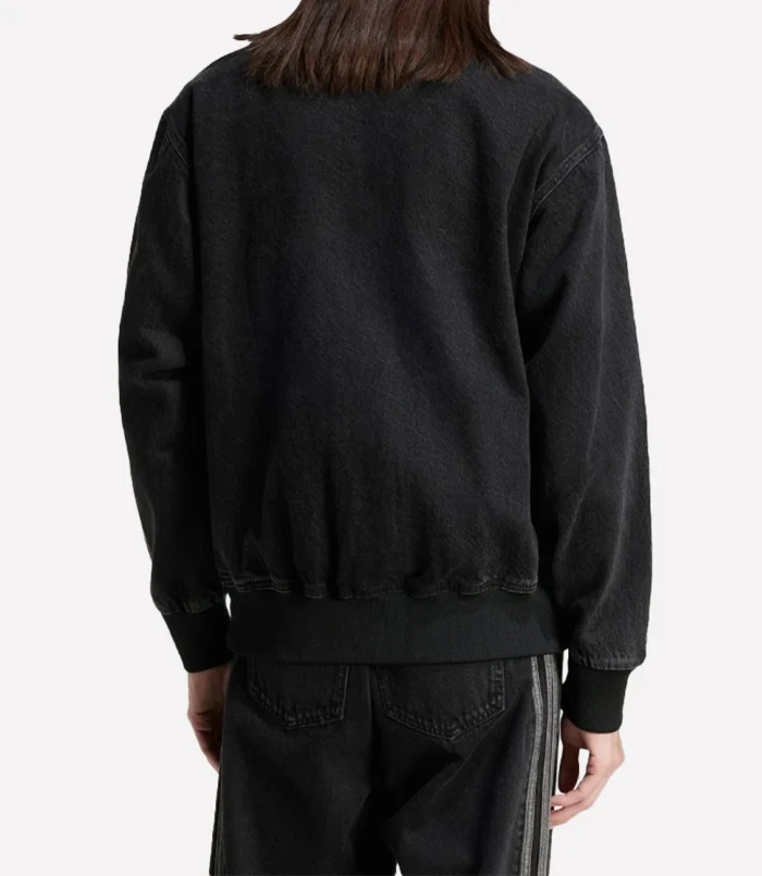 Adidas Originals Black Denim Jacket