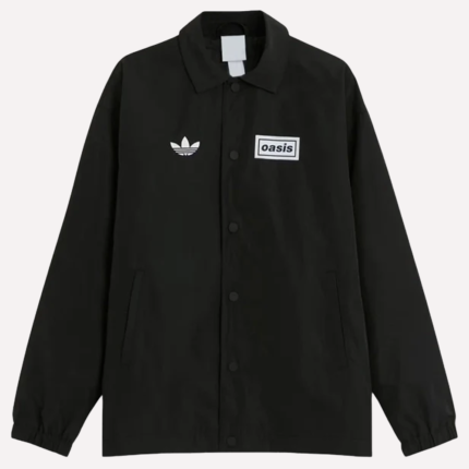 Adidas Oasis Tour Coach Jacket Black