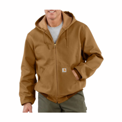 Carhartt Carhartt Men's Brown Cotton Duck Active Jacket 1