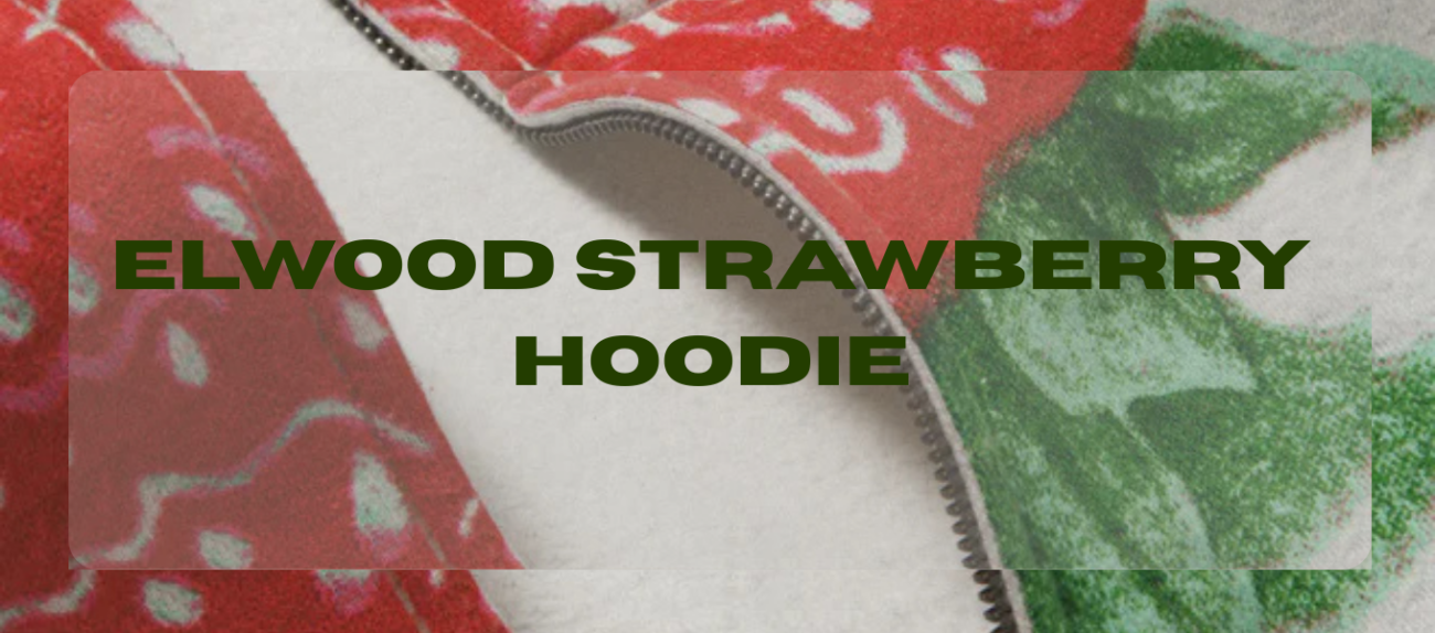 Elwood Strawberry Hoodie banner