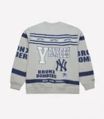 New York Yankees All Over Print Vintage Sweatshirt