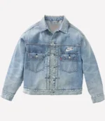 Unisex Nike x Levi’s Ice Blue Denim Trucker Jacket
