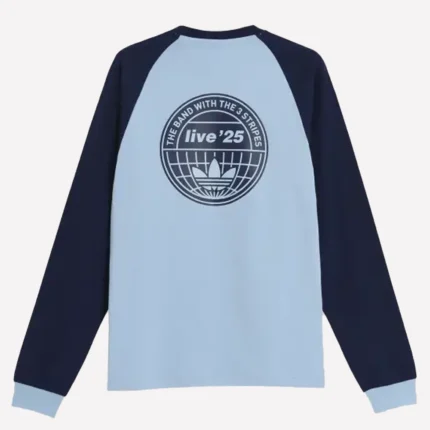 Adidas x Oasis Tour 3-Stripes Long Sleeves T-shirt