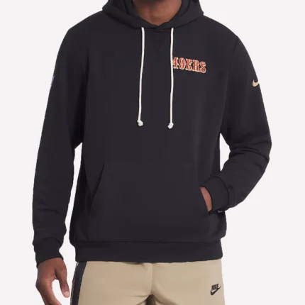 San Francisco 49ers Rivalries Collection Niners Nike Dri-FIT Sideline Black Pullover Hoodie