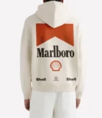 Vintage Marlboro Cream Pullover Hoodie