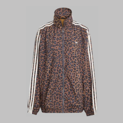 Adidas Leopard Firebird Oversized Track Jacket 1