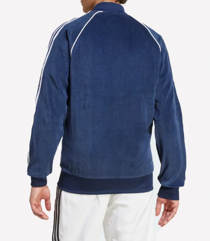 Adidas Adicolor Velour Track Jacket