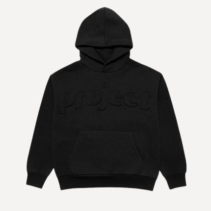 Barajas Project Black BP Crystal Pullover Hoodie