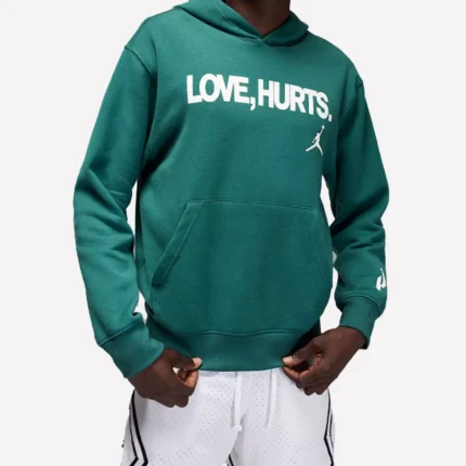 Jalen Hurts Nike Love Hurts Jordan Green Hoodie