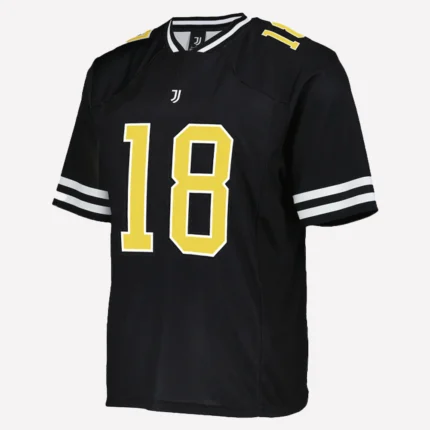 Juventus Fanatics Collegiate American Football Foundation Fashion Black Jersey