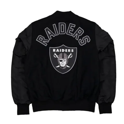 Las Vegas Raiders MA-1 Historic Varsity Jacket 22