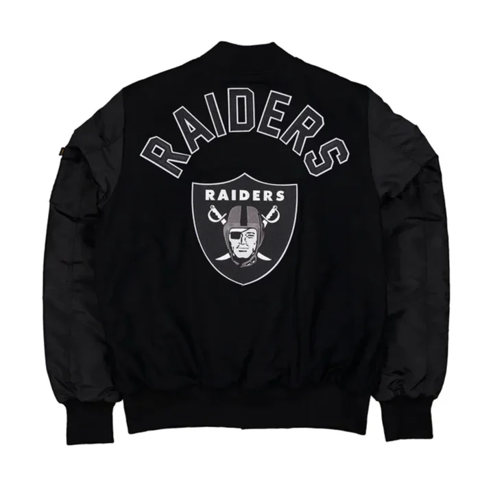 Las Vegas Raiders MA-1 Historic Varsity Jacket 22