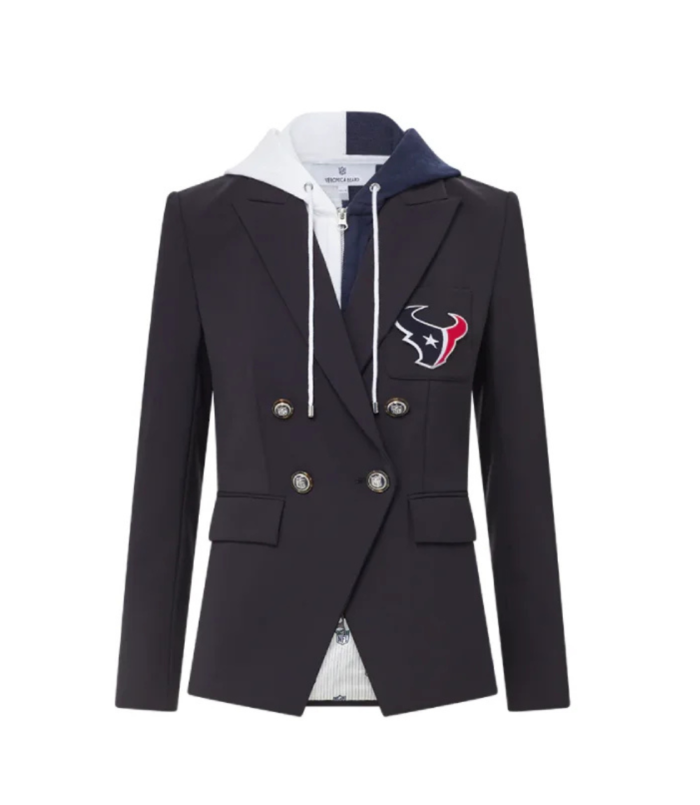 NFL x Veronica Beard Houston Texans Dickey Jacket 1