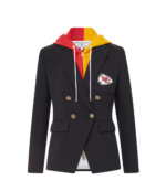 NFL x Veronica Beard Kansas City Chiefs Dickey Jacket 1