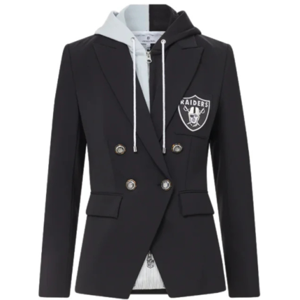 NFL x Veronica Beard Las Vegas Raiders Dickey Jacket 1