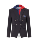 NFL x Veronica Beard New England Patriots Dickey Jacket 1
