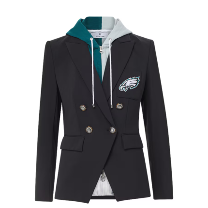 NFL x Veronica Beard Philadelphia Eagles Dickey Jacket 1