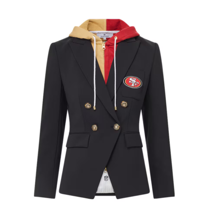 NFL x Veronica Beard San Francisco 49ers Dickey Jacket 1