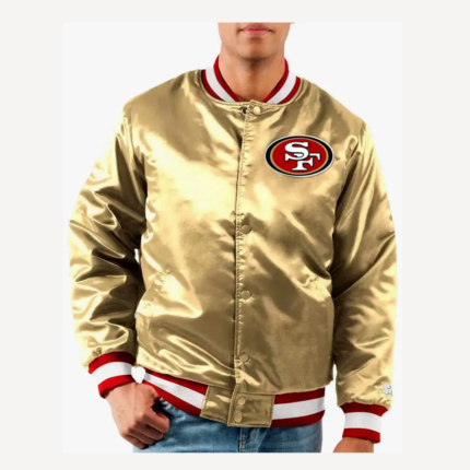 SF 49ers Football Club Ace Gold Jacket 1