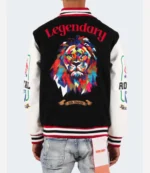 TWO MILL TWENTY Legendary Lion Varsity Jacket