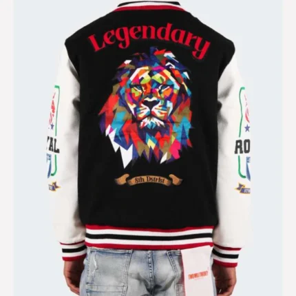 TWO MILL TWENTY Legendary Lion Varsity Jacket