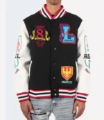 TWO MILL TWENTY Legendary Lion Varsity Bomber Jacket