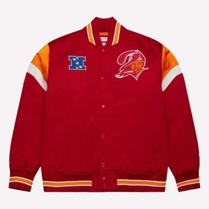 Tampa Bay Buccaneers Mitchell & Ness Heavyweight Satin Jacket
