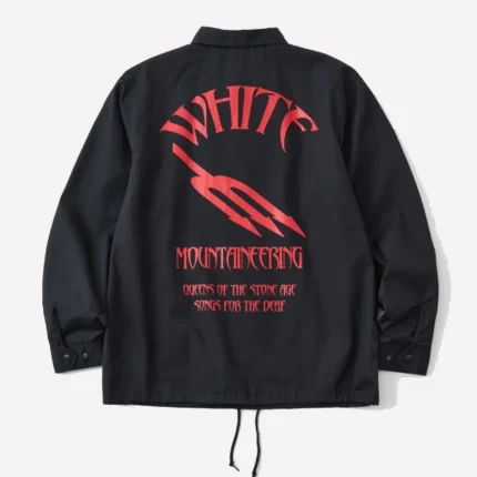 White Mountaineering Qotsa Songs For The Deaf Coach Jacket