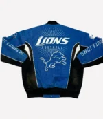 Vintage Detroit Lions Blue Racing Jacket