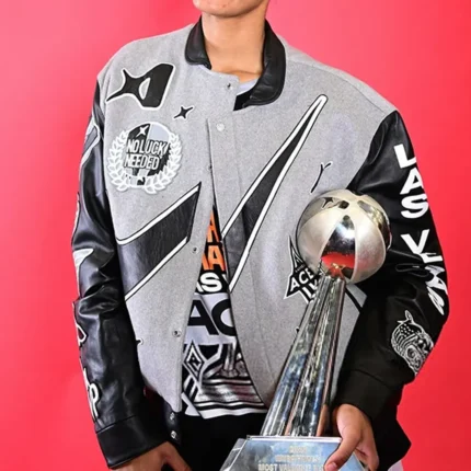 Unisex A’ja Wilson 2025 WNBA Finals Las Vegas Aces Jacket