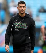 Unisex Carolina Panthers Coach Dave Canales 2025 Black Crucial Catch Sideline Hoodie