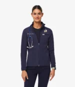 Figs On-Shift Fleece Jacket For Womens