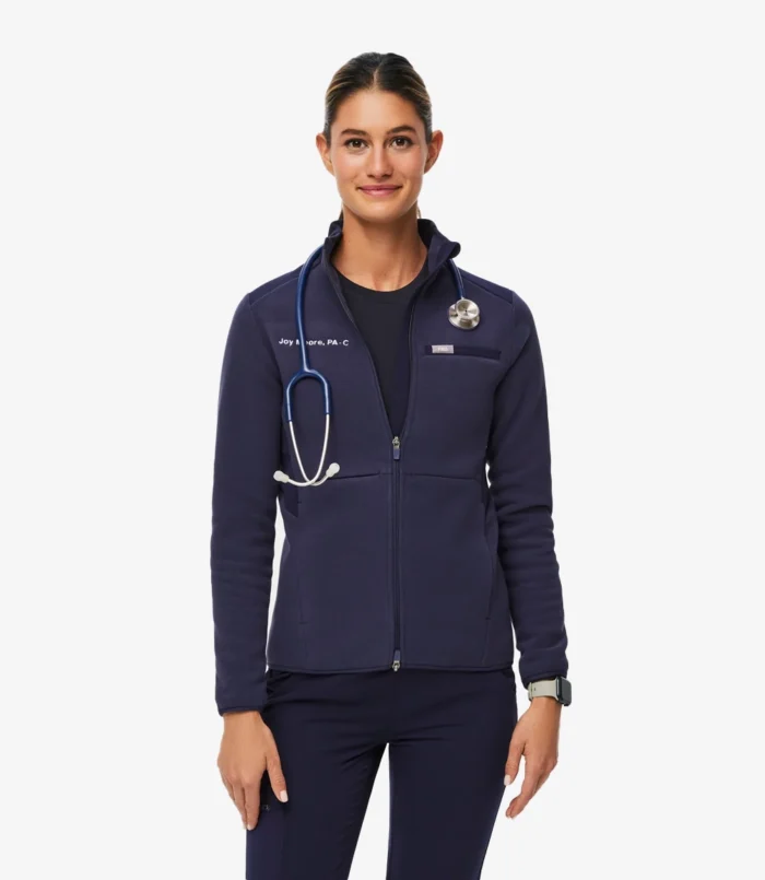 Figs On-Shift Fleece Jacket For Womens